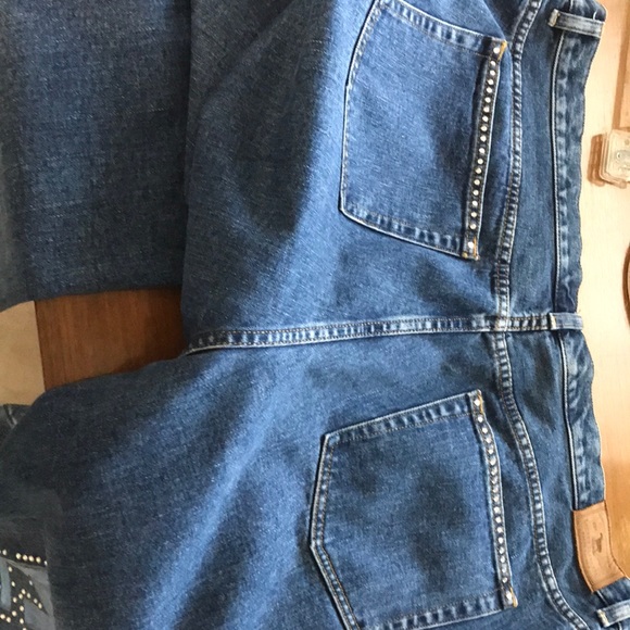 Ralph Lauren jeans HandPainted MAVS 20W - Picture 7 of 8